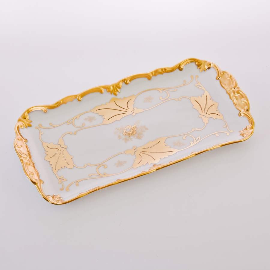 Рулетница 26 см. «Кленовый лист белый»