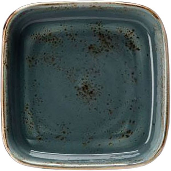 Форма для запек. «Крафт», фарфор, 1.85л, L=25.5,B=25.5см, синий