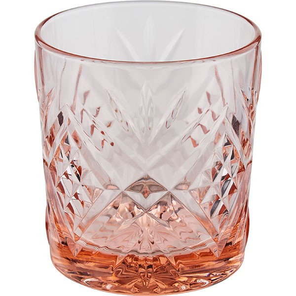 Олд фэшн (стакан) «Зальцбург», стекло, 300 мл, розовый