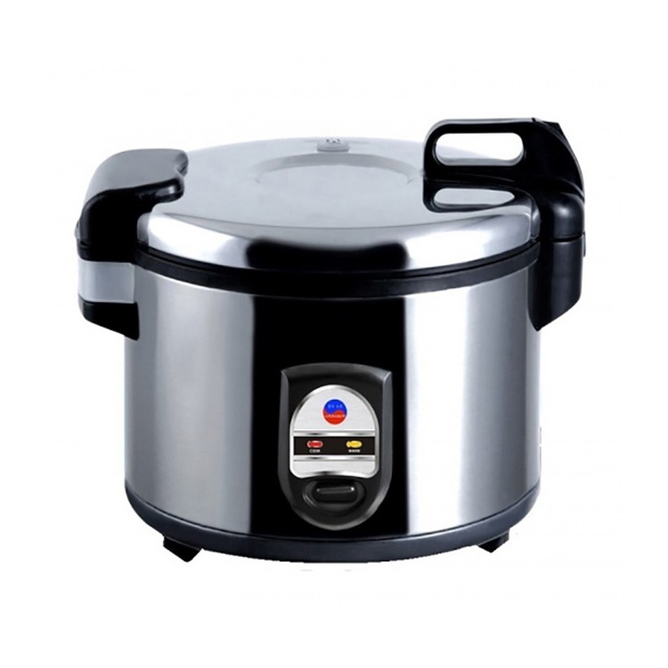 Рисоварка INDOKOR IR-1954, нержавеющая сталь, антипригарное покрытие, 13 л, 1,9 Квт, черн