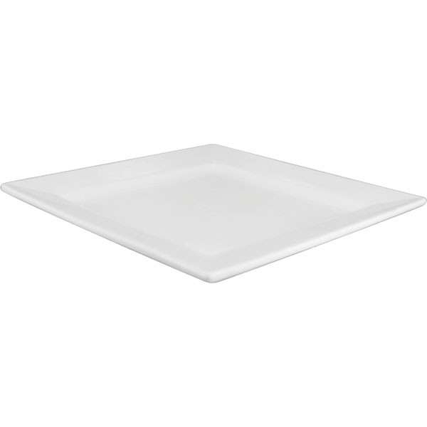Тарелка квадратная «Кунстверк» H=1.8, L=19, B=19см; белый