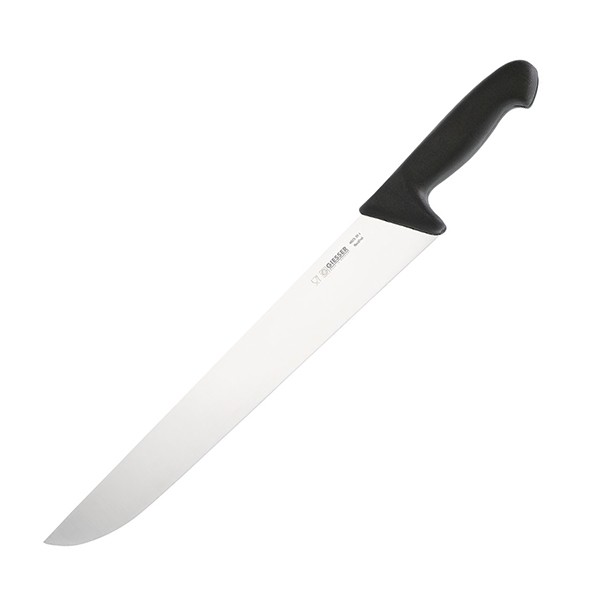 Нож для нарезки мяса, нержавеющая сталь, пластик, 48/36 см, черный Нож для нарезки мяса, нержавеющая сталь, пластик, 48/36 см, черный