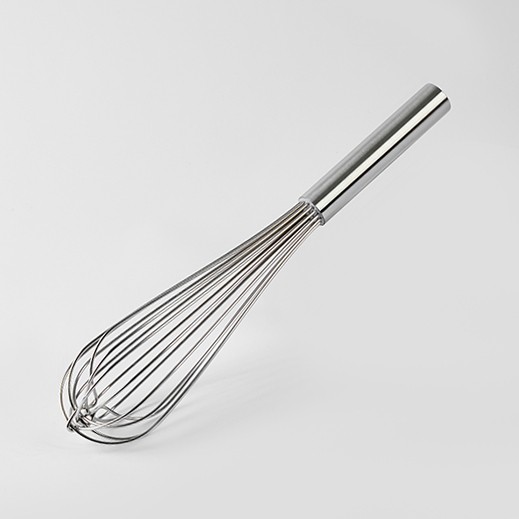 Венчик французский, паяный, жесткий прут, нержавеющая сталь, 35 см