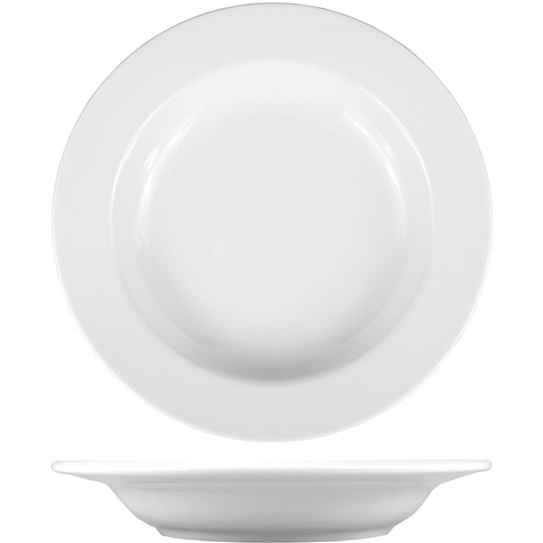 Тарелка глубокая «Тренд», фарфор, 300 мл, белый