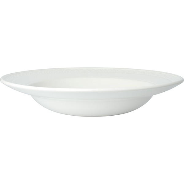 Салатник «Бид Акцент», фарфор, 28,5 см, белый Салатник «Бид Акцент», фарфор, 28,5 см, белый