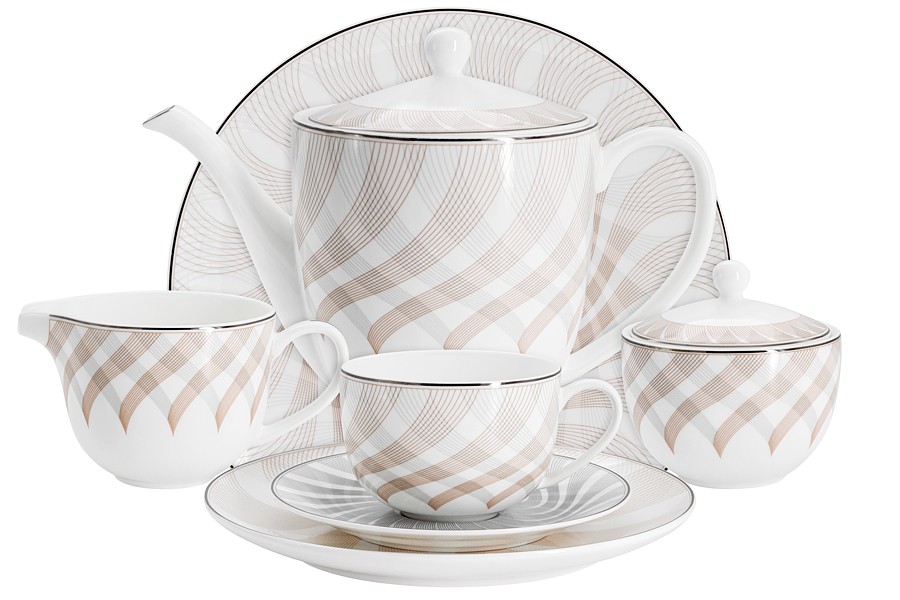 Чайный сервиз Оскар, 12 персон, 40 предметов