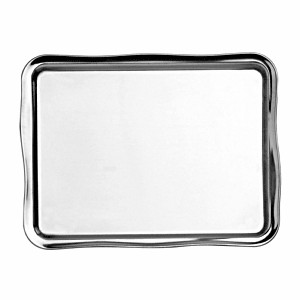 Подносик для денег 19*14см нерж.