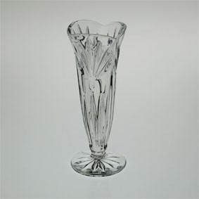 Ваза 17 см; пресс. хрусталь