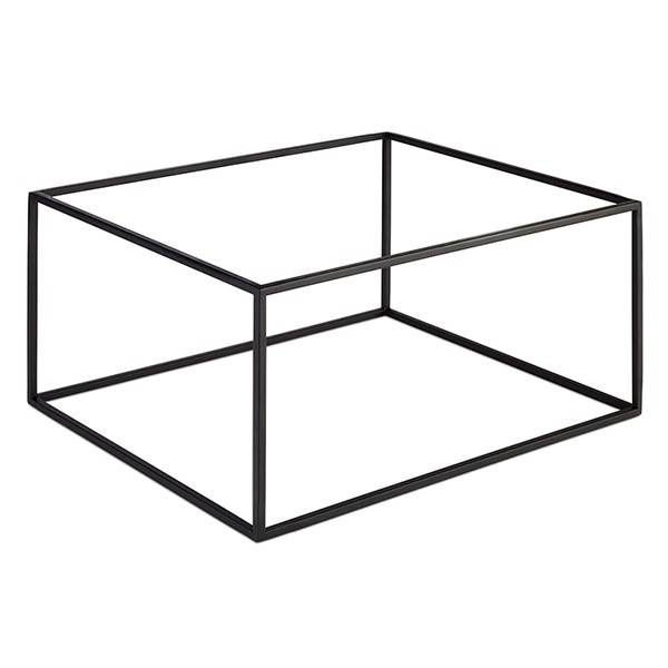 Подставка фуршетная «Азия плюс» GN 1/2 / 1/4, металл, 32,5✕26,5✕16,2 см, черный