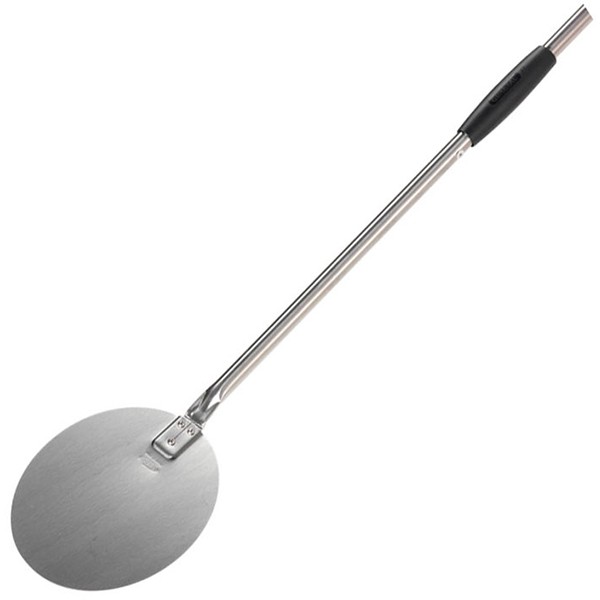 Лопата для пиццы поворотная «Элис», анодированный алюминий, 20 см, черный