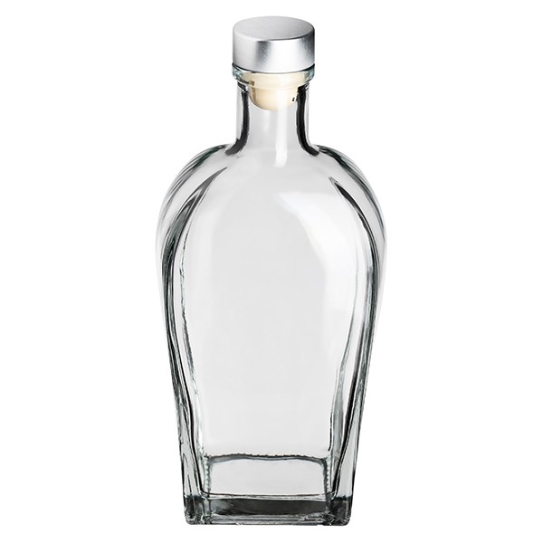 Штоф «Богем» с пробкой, стекло, 0,7 л, прозрачный