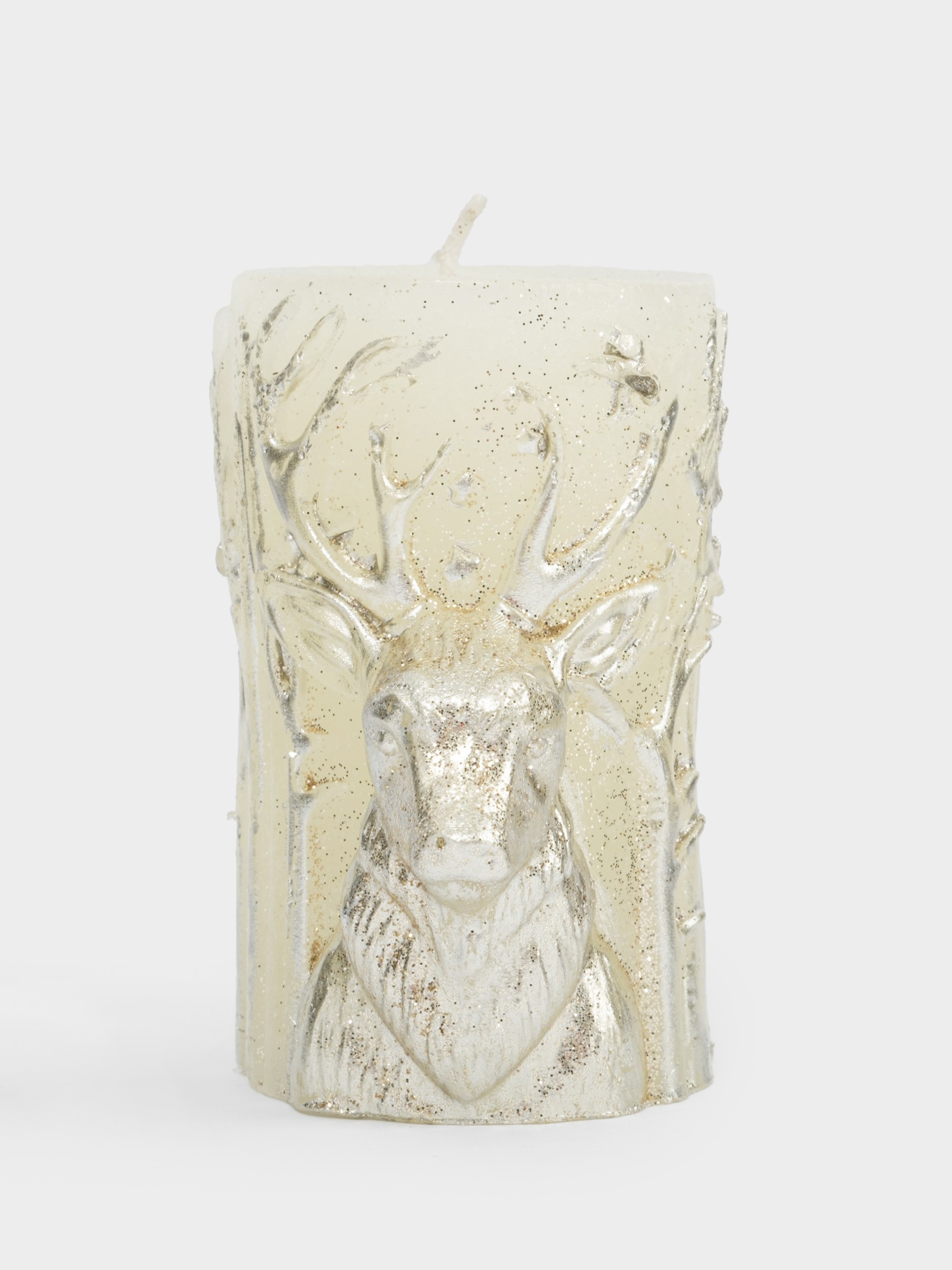 Свеча, 9 см, молочная, Олень, Deer Свеча, 9 см, молочная, Олень, Deer