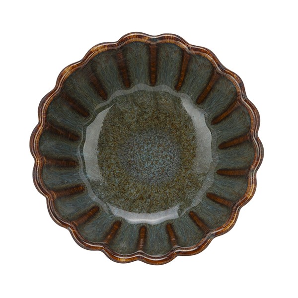 Соусник «Астера», керамика, 75 мм, серый, серо-голубой