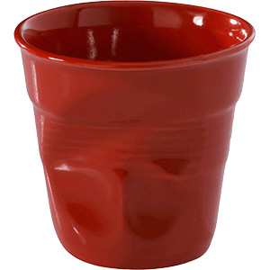 Стакан для кофе «Фруассэ» фарфор; 120мл; красный