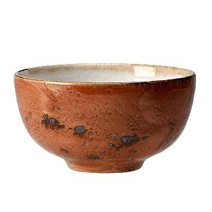 Салатник «Крафт», фарфор, 490мл, D=13,H=7см, терракот