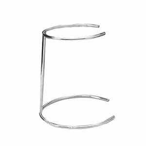 Подставка для сита-конуса, сталь нерж., D=20,H=21.5см, металлич.