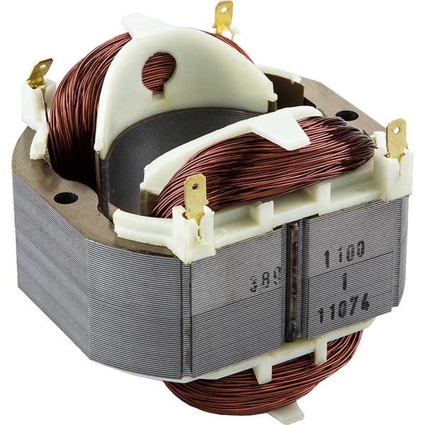 Статор D=45, H=70, L=80, B=70мм; медный, белый