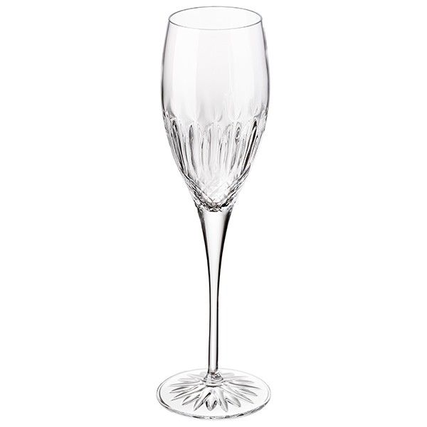 Бокал-флюте «Диамант», хрустальное стекло, 220 мл, прозрачный