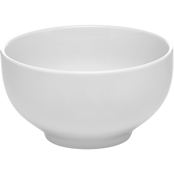 Пиала для мюсли, фарфор, 0,5 л, белый