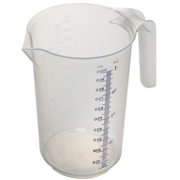 Мерный кувшин 1л пластик