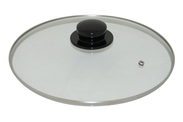 Domo D47WA2800 Крышка d28, жаропрочное стекло, лакированная пластиковая ручка