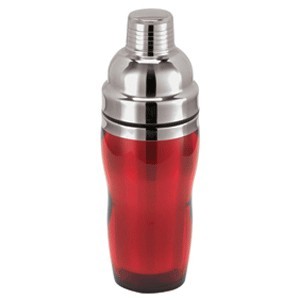 Шейкер 550 мл,красный,нерж.сталь