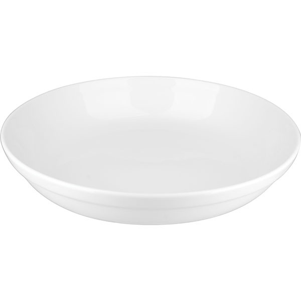 Блюдо глубокое фуршетное «Диверс» D=35, H=4.5см; белый