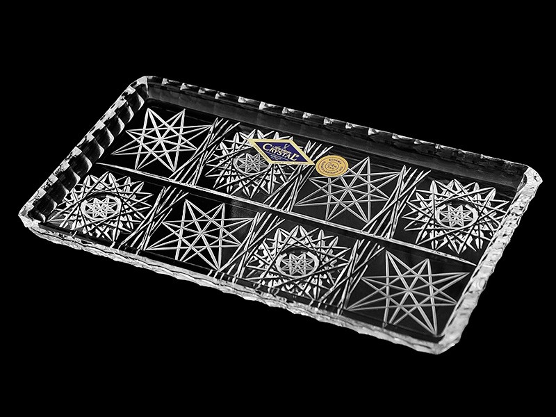 тарелка поднос хрусталь. поднос богемия хрустальный богемия. хрустальный поднос. поднос подарочный. хрустальный поднос.