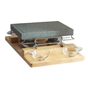 Камень для подачи гор.блюд21х21см+подст.