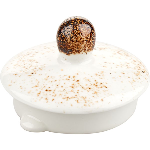 Крышка для чайника 0833 «Крафт», фарфор, 73 мм, белый