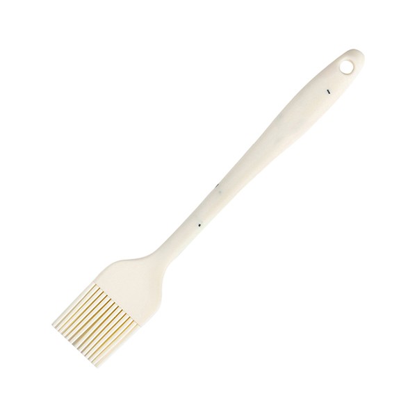 Кисть кондитерская «Гранит» (до +200 °C), силикон, 21 см, белый, в ассортименте