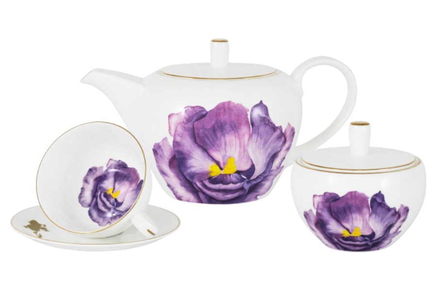 Чайный сервиз Iris, 6 персон, 14 предметов