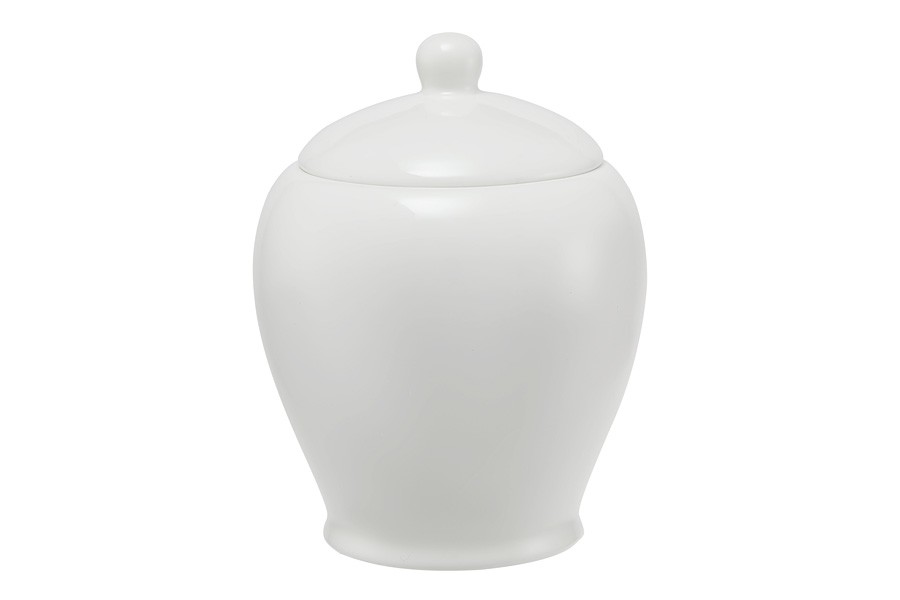 Сахарница, 350 мл, фарфор P, белая, White Basics