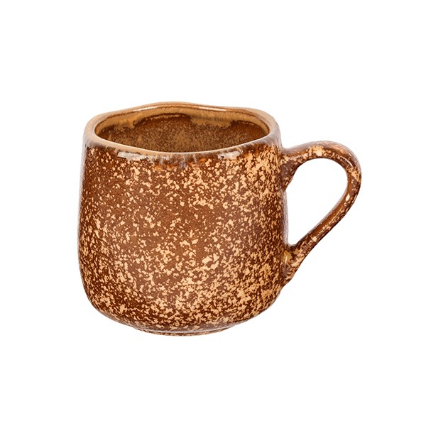 Чашка кофейная «Эггшелл Нейчер», фарфор, 80 мл, коричневый