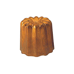 Форма конд. «Каннеле», медь, D=55,H=55мм