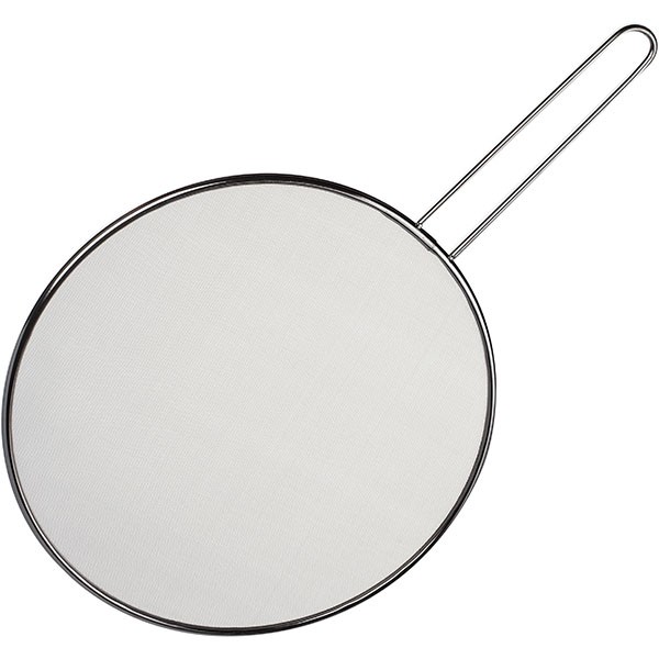 Экран-защита от брызг сталь нерж. D=340,H=35,L=540,B=345мм металлич.