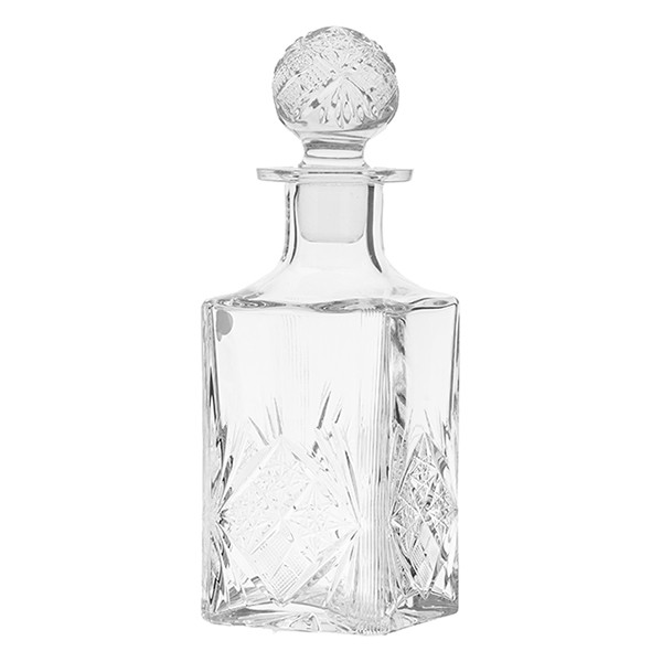 Графин, хрусталь, 0,75 л, прозрачный