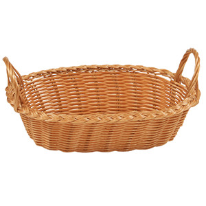 Корзина плетен.для хлеба 18*29*13см с ручк., полиротанг