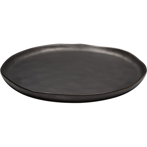 Тарелка «Шейд», керамика, 32 см, черный