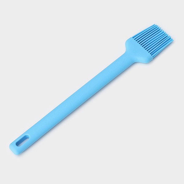 Кисть кондитерская «Люкс» (до +200 °C), силикон, 270✕46✕10 мм, голубой