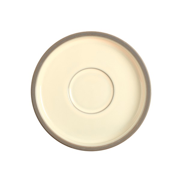 Блюдце «Блисс», фарфор, 138 мм, бежевый