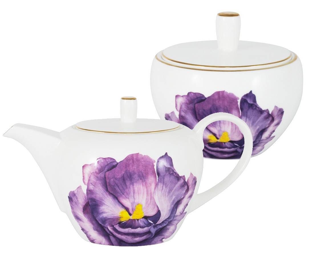 Набор чайник и сахарница Iris