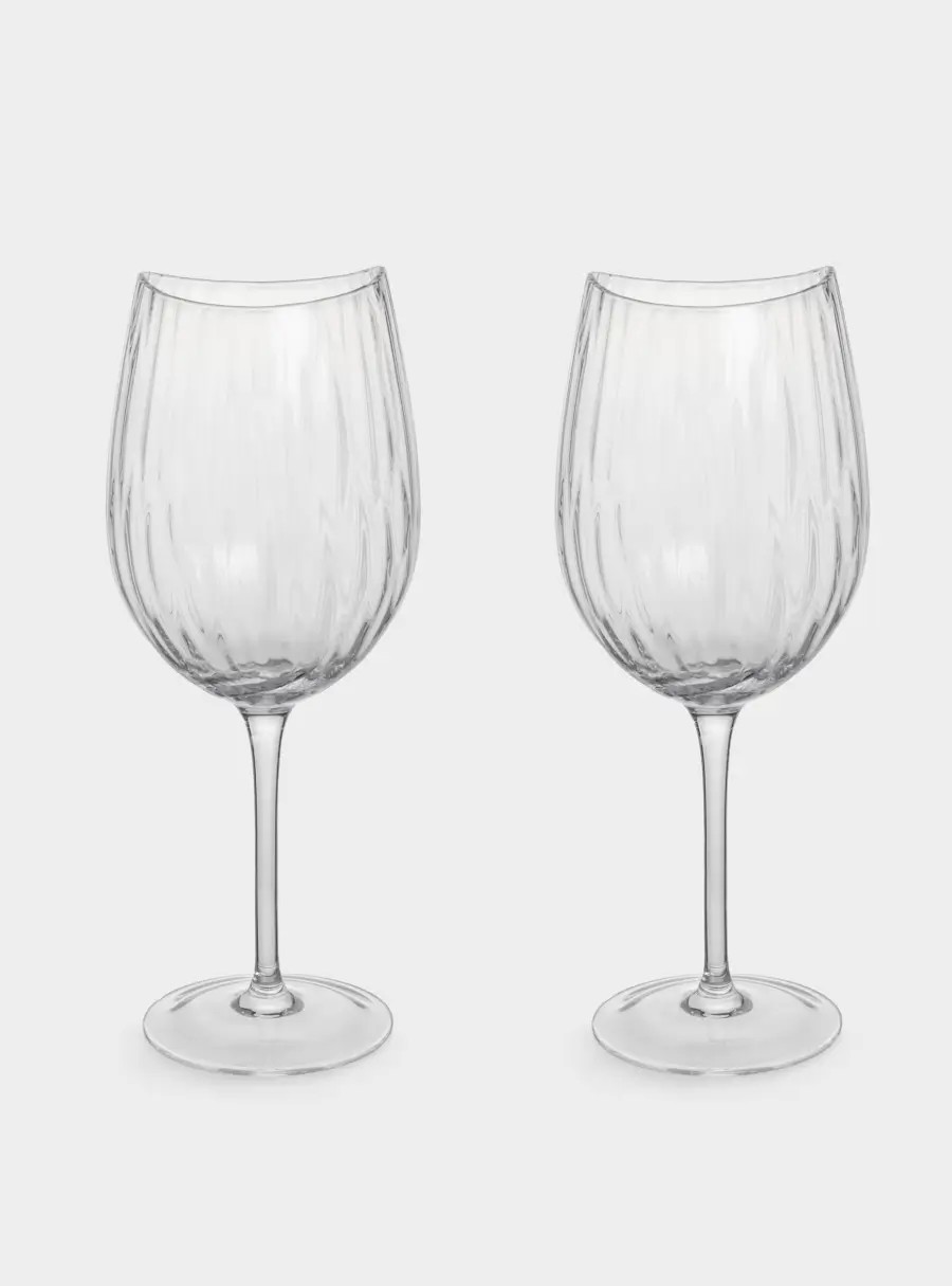 Бокал для красного вина, 550 мл, 2 шт, кристальное стекло, Violin
