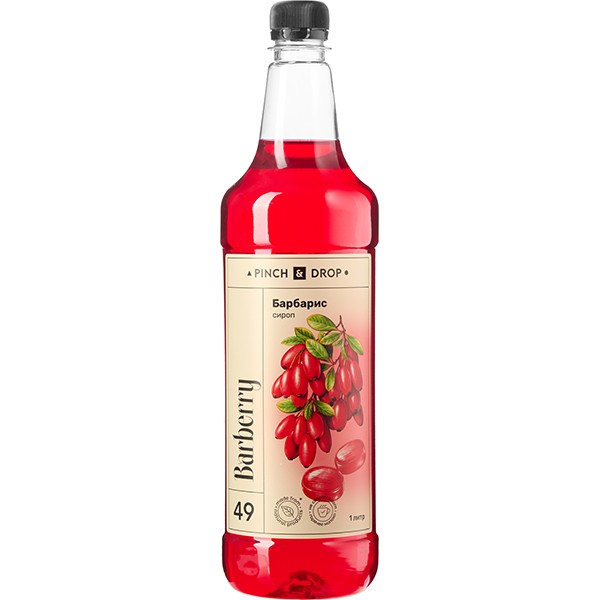 Сироп «Барбарис» Pinch&Drop, пластик, 1 л