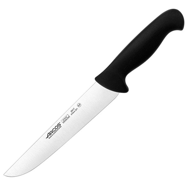 Нож для мяса «2900» L=34/21, B=3.2см; черный