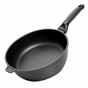 Сотейник 2л, d=24см, h=8см, литой алюм. /теф