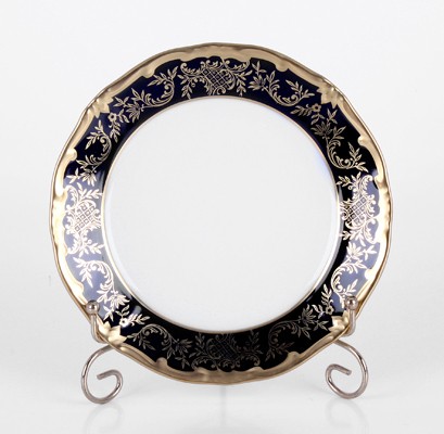 Набор тарелок 19 см. 6 шт «Ювел синий»