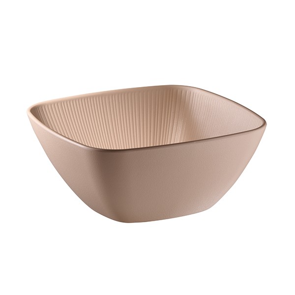 Салатник «Нэро», пластик, 3,5 л, бежевый