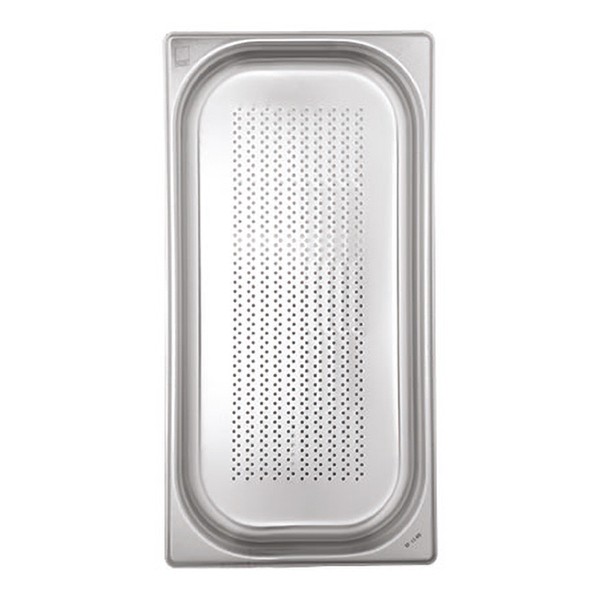 Гастроемкость GN 1/3 перфорированная, нержавеющая сталь, 325✕176✕65 мм