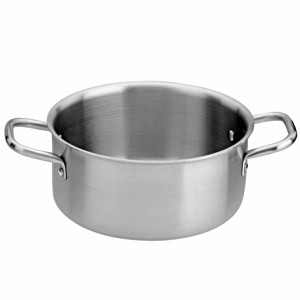 Кастрюля 5л, d=24см, h=11.5см 3-х слойная